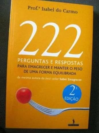 222 Perguntas e Respostas para Emagrecer e Manter Peso Forma Saudável