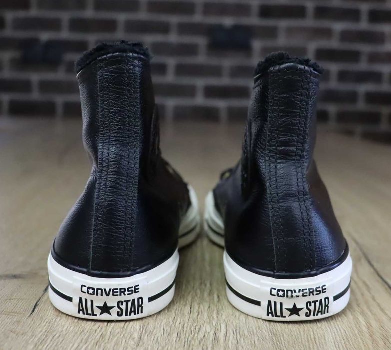 Converse Ctas Hi skórzane ocieplane trampki 39 ( 25 cm)