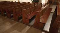 Ławki drewniane modrzew kościelne 3m długości