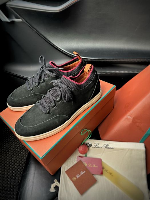 Кросівки Loro Piana black. Розмір 43