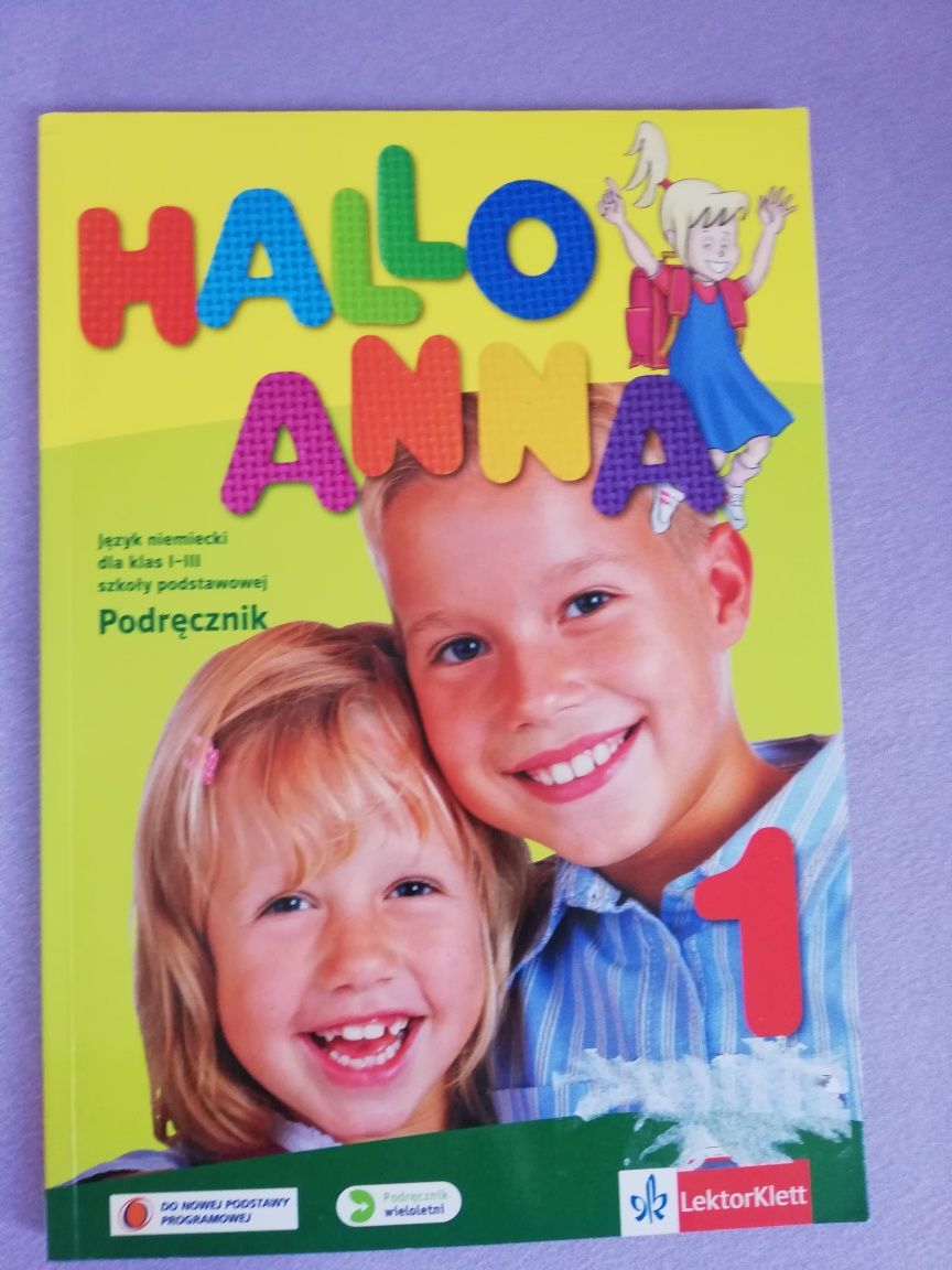Hallo Anna 1 podręcznik do języka niemieckiego kl. 1 szkoła podst.