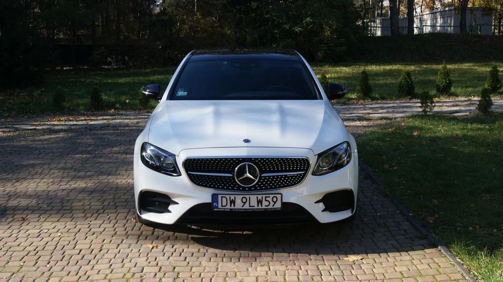 Mercedes-Benz Klasa E AMG 53 4MATIC+ dociągi, wentyle, burmester, zamiana
