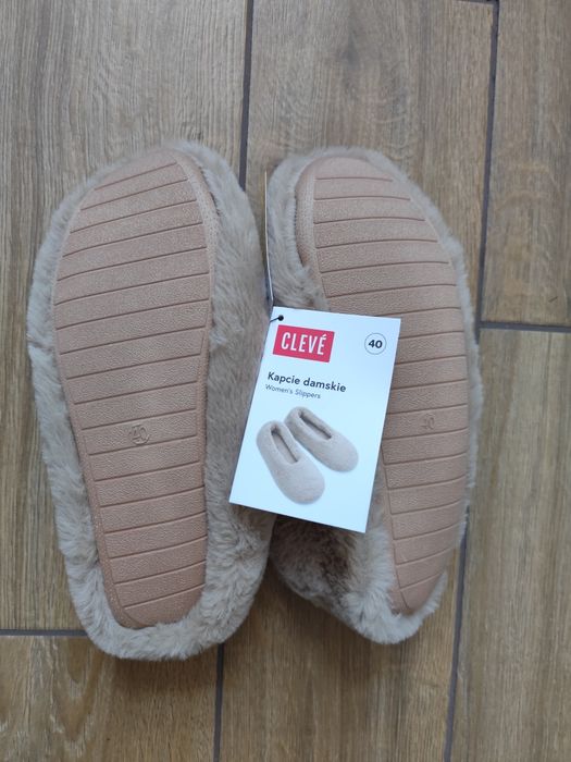 Kapcie damskie 40 ciepłe