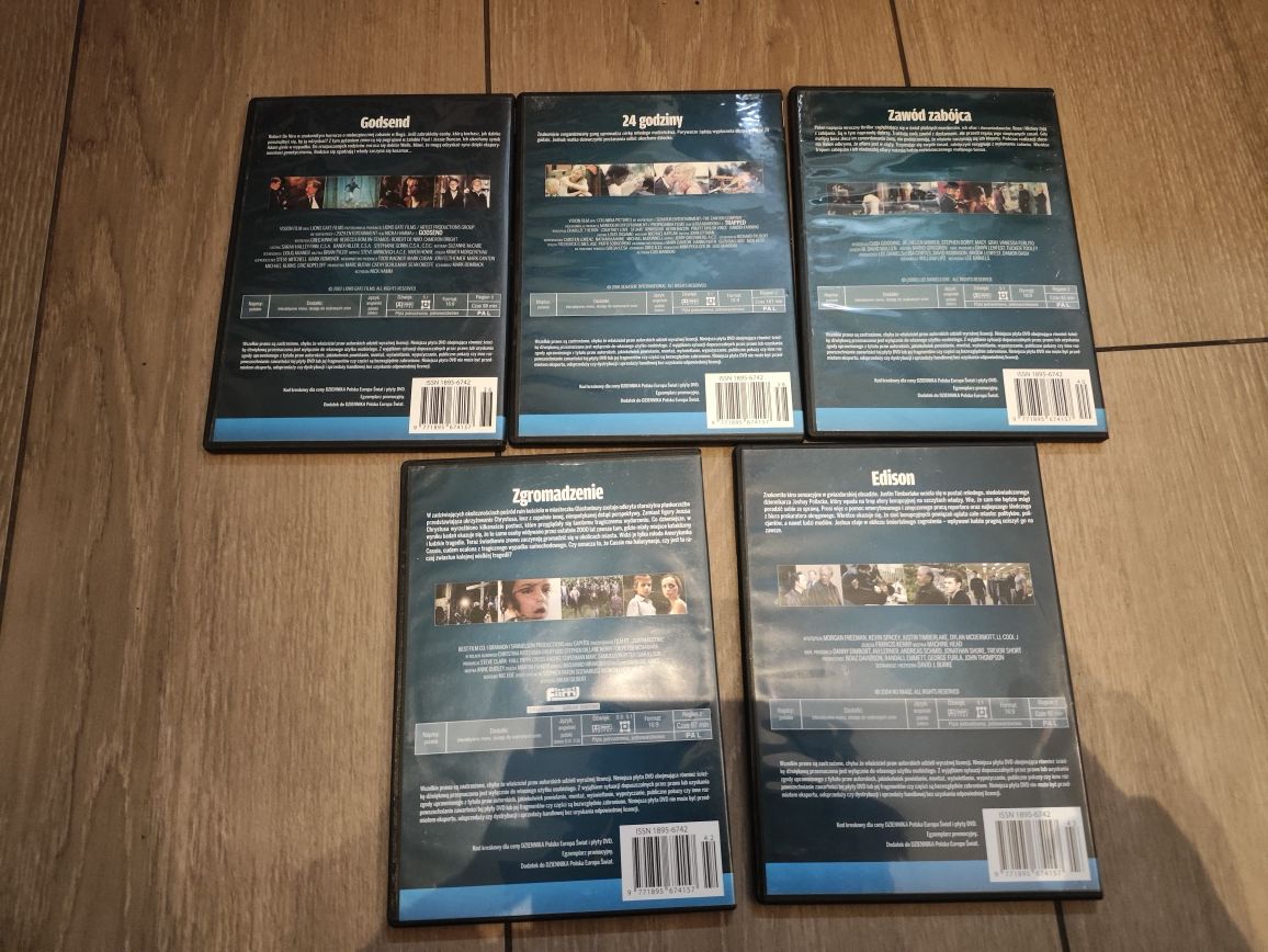 DVD z serii Seanse pod napięciem - 5 płyt