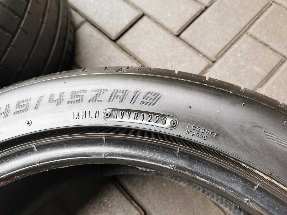 245/45 102Y R19 FALKEN Azenis FK520 7mm 2023r LETNIE Opony 4szt Ładne