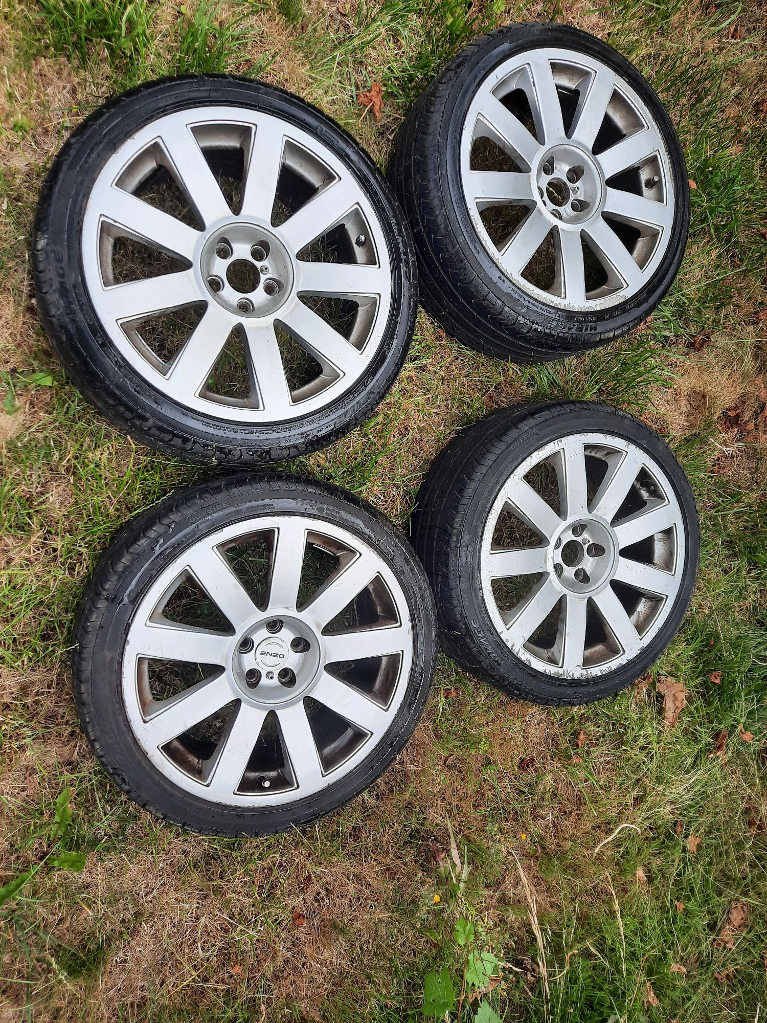 Alufelgi VW  5x100 + Opony jak nowe