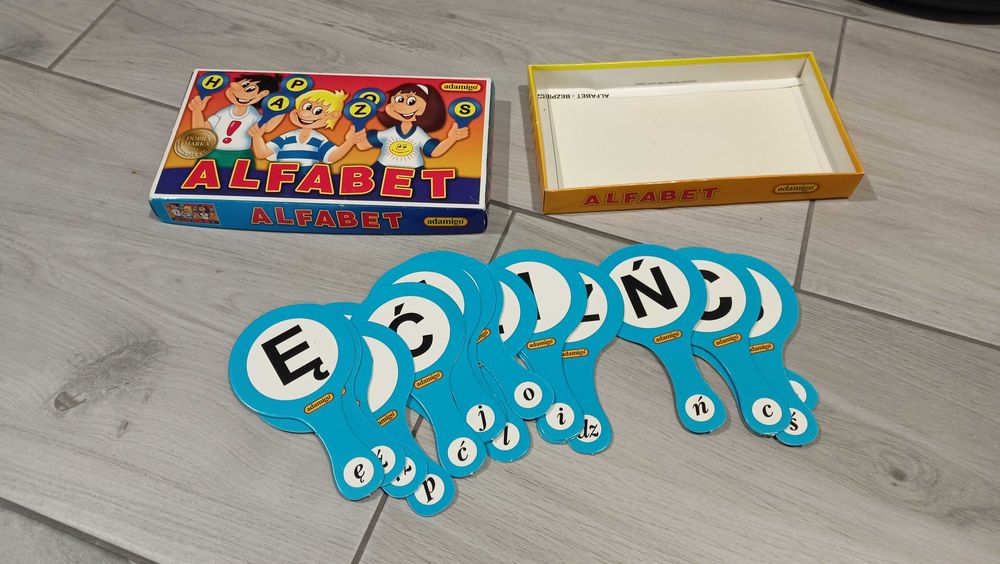 Zestaw do nauki alfabetu i liczb