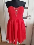 Jeane blush sukienka gorsetowa.tiull r 38 Nowa