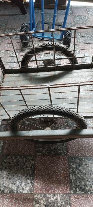 Wózek ogrodowy, dwukółka