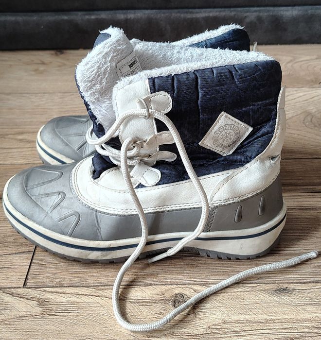 Buty zimowe śniegowce dziecięce Pepperts! 34