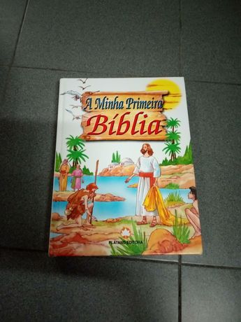 Livro a minha primeira BIBLIA da PLÁTANO EDITORA