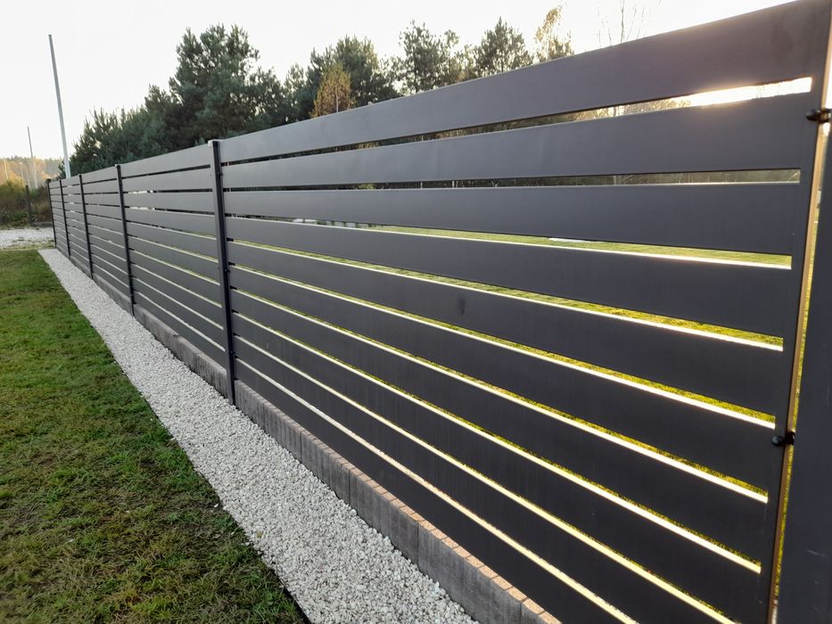 Ogrodzenie palisadowe nowoczesne