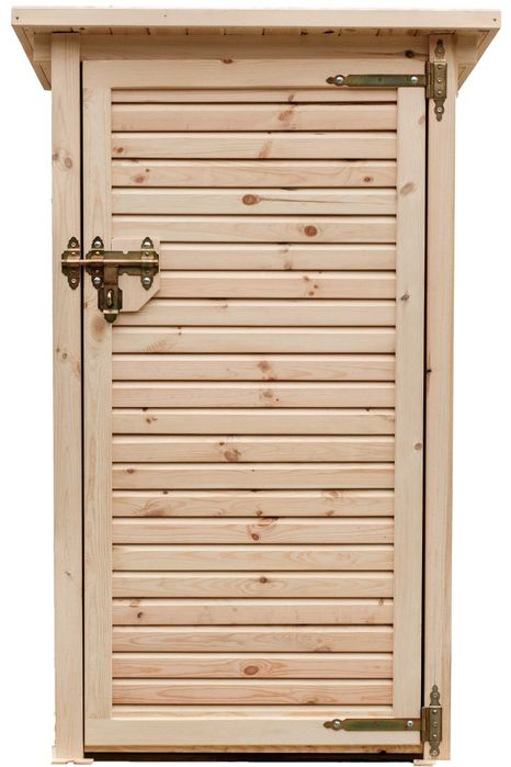 Szafa ogrodowa drewniana 100 x 70cm, drewniana szafa na narzędzia