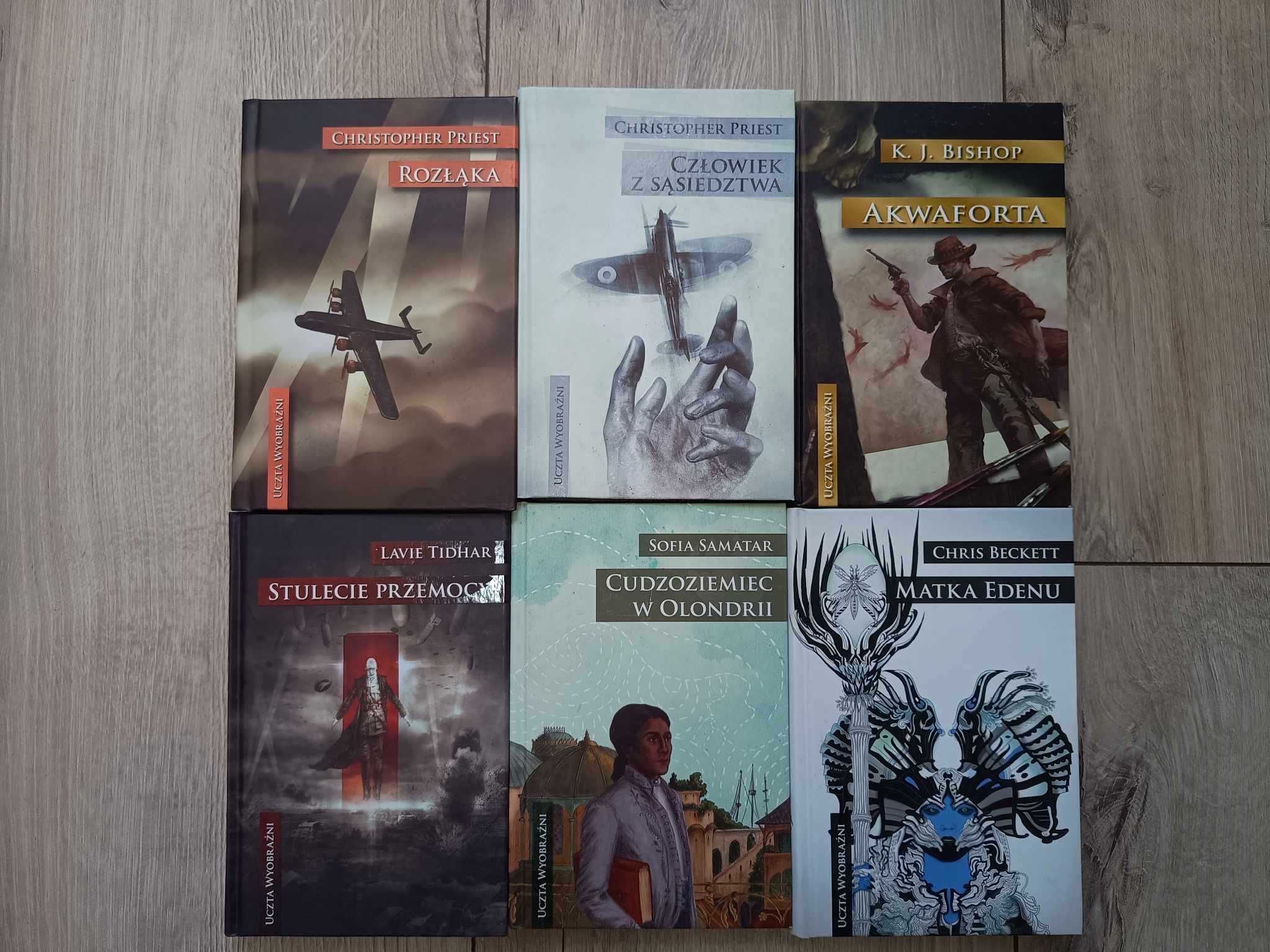 Uczta Wyobraźni (6 książek) - Akwaforta, Rozłąka, Matka Edenu.. - NOWE