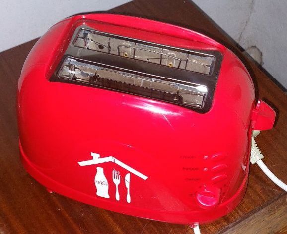 Тостер для хлеба гренок  фирменный Coca-Cola WD-001 Новый