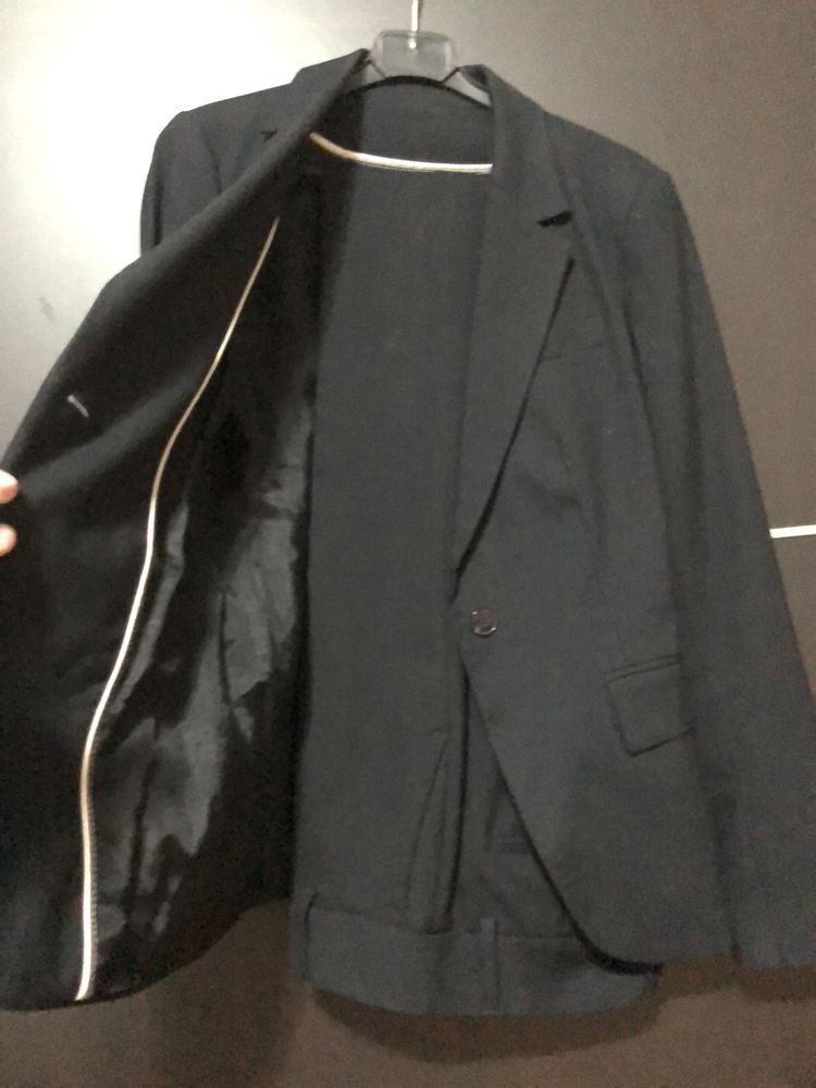 Fato classico preto zara