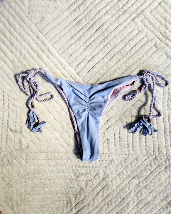 Zestaw bikini błękitny rozmiar S