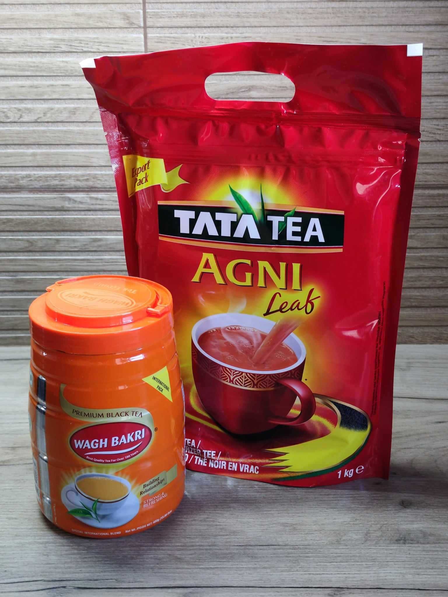 Індійський чорний чай  ТАТА Агні / Ваг Бакрі преміум  (1 кг/450г)