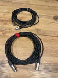Kabel mikrofonowy 10m i 9m Klotz XLR
