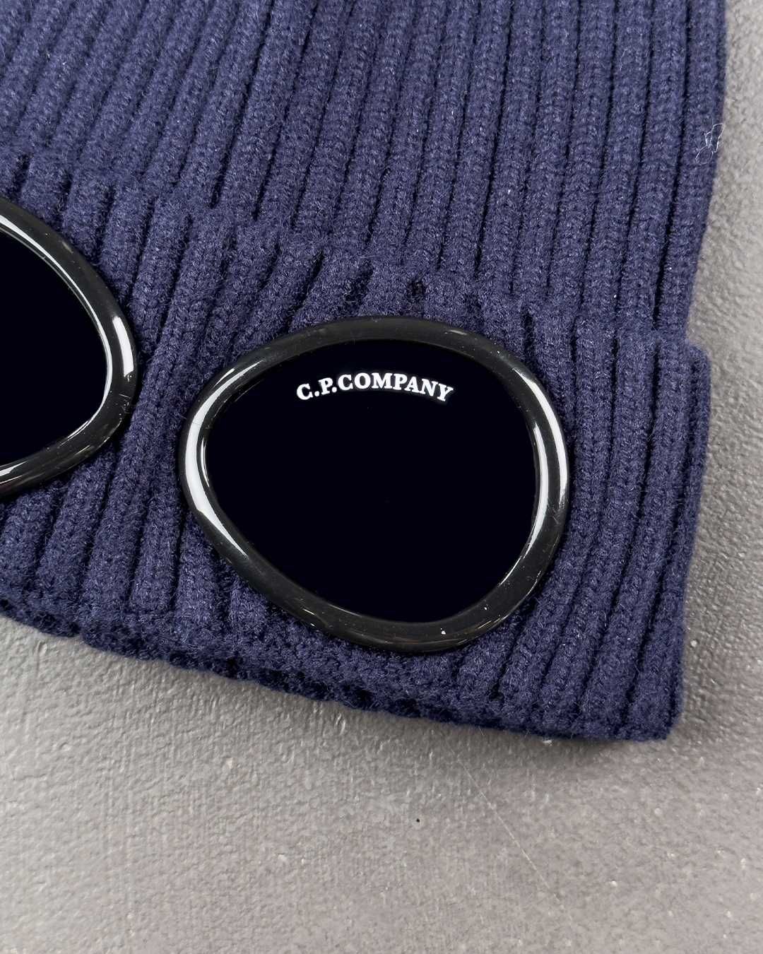 Шапка C.P. Company Goggle Beanie Navy