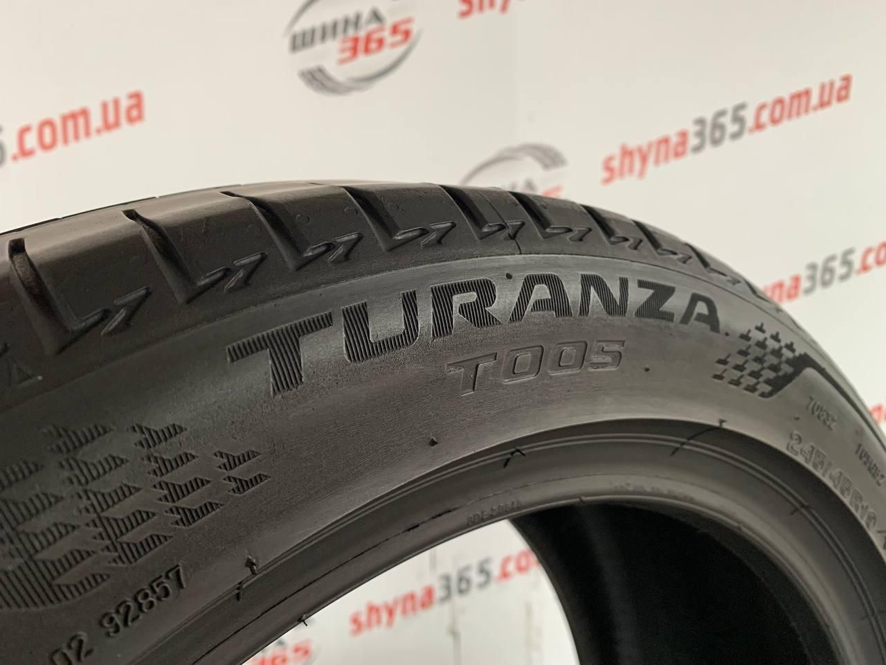 шини бу літо 245/45 r19 bridgestone turanza t005 4mm