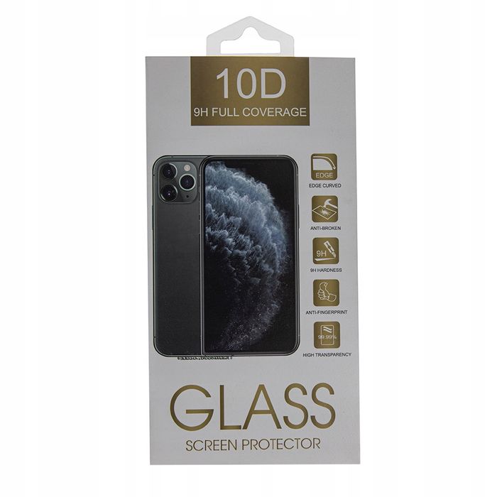 Szkło Hartowane 10D Do Realme C61 Czarna Ramka