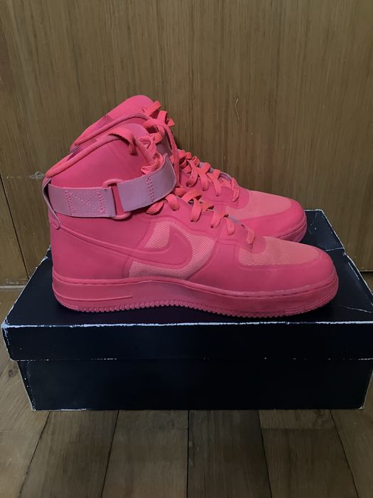 Nike Air Force I HI HYP PRM Solar Red