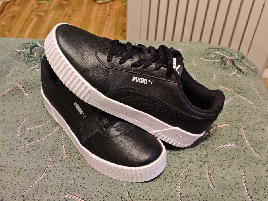 Кеды\кроссовки кожаные PUMA оригинал размер-42 стелька-27см