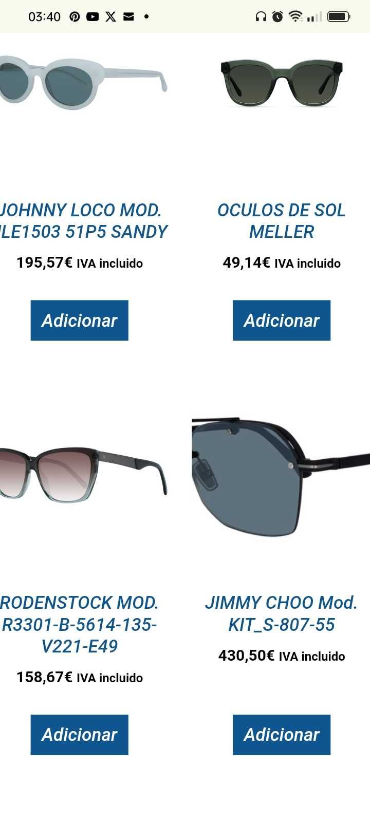 Óculos de sol Meler