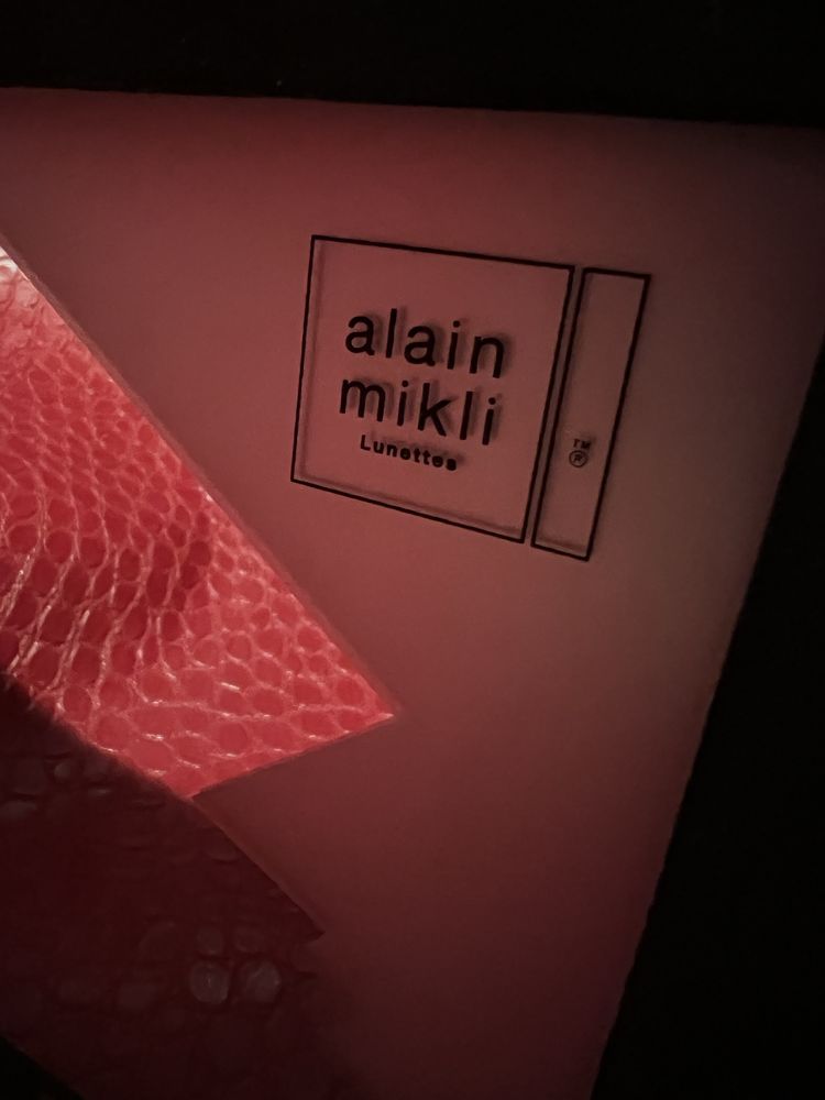 Alain Mikli lusterka dekoracyjne do ręki