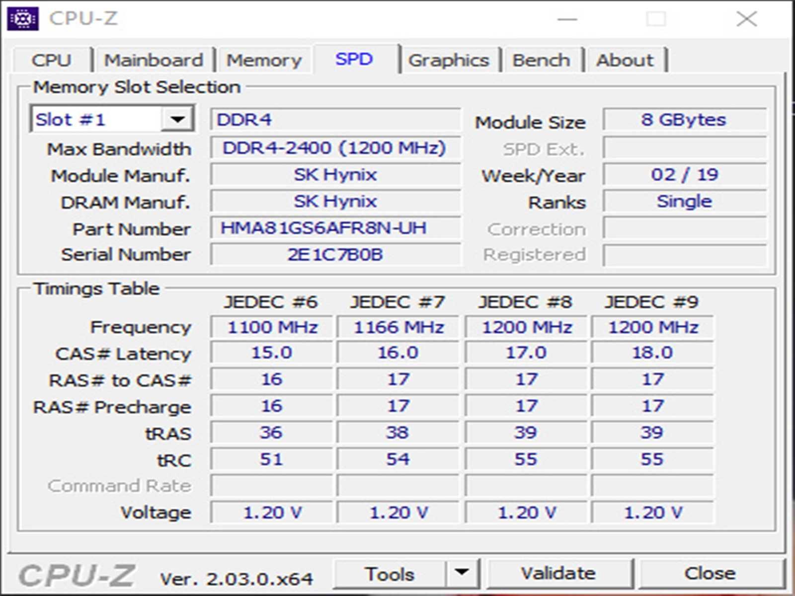 DDR4 16GB HyniX 2400T