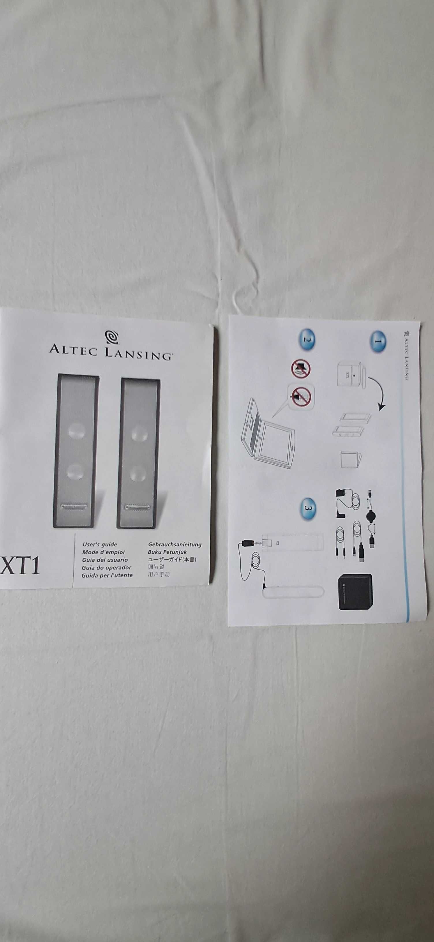 Głośniki Altec Lansing XT1 zasilane z USB