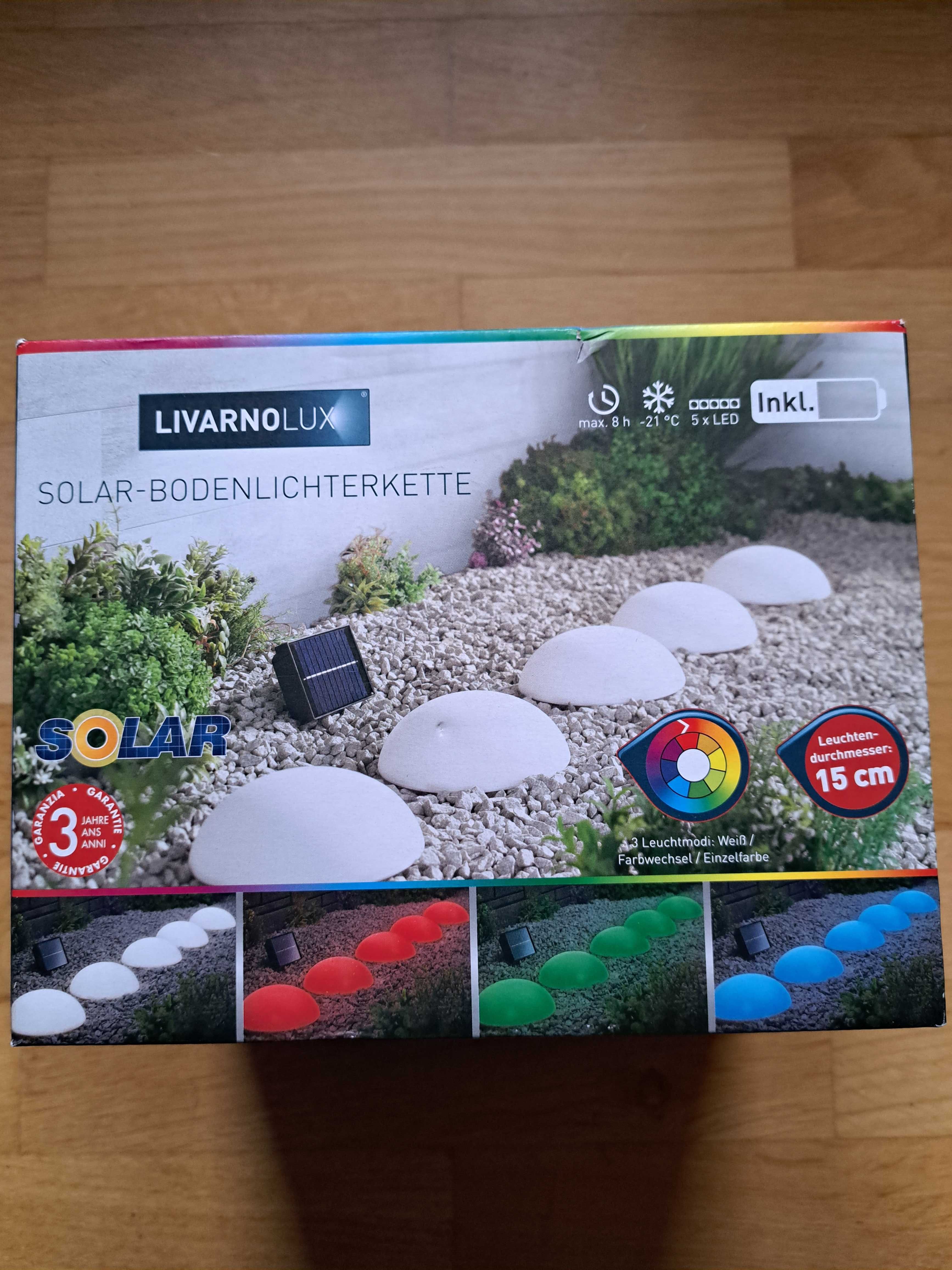 Łańcuch świetlny ogrodowy solar