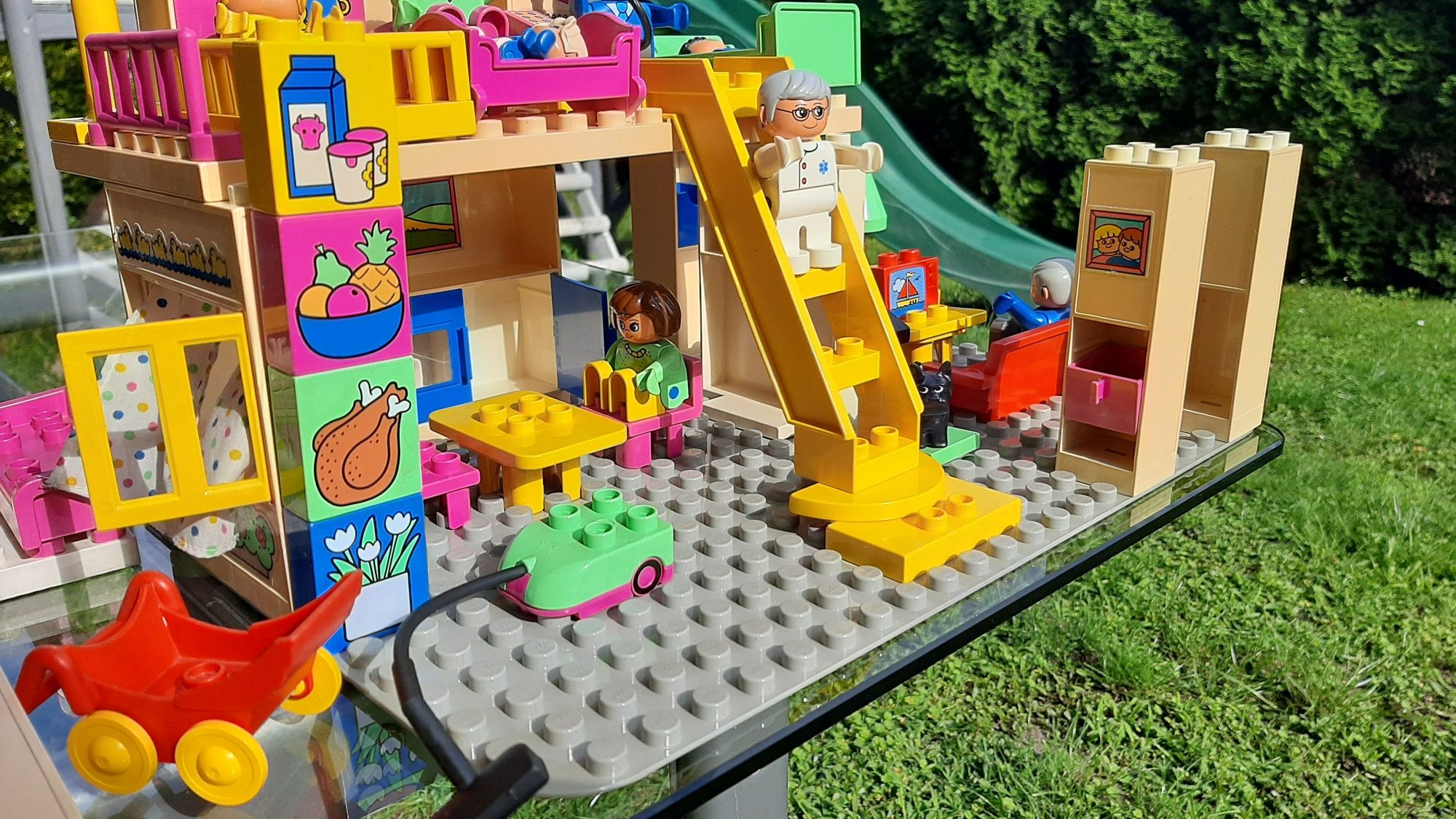 Ponad 30-to letnie klocki lego duplo