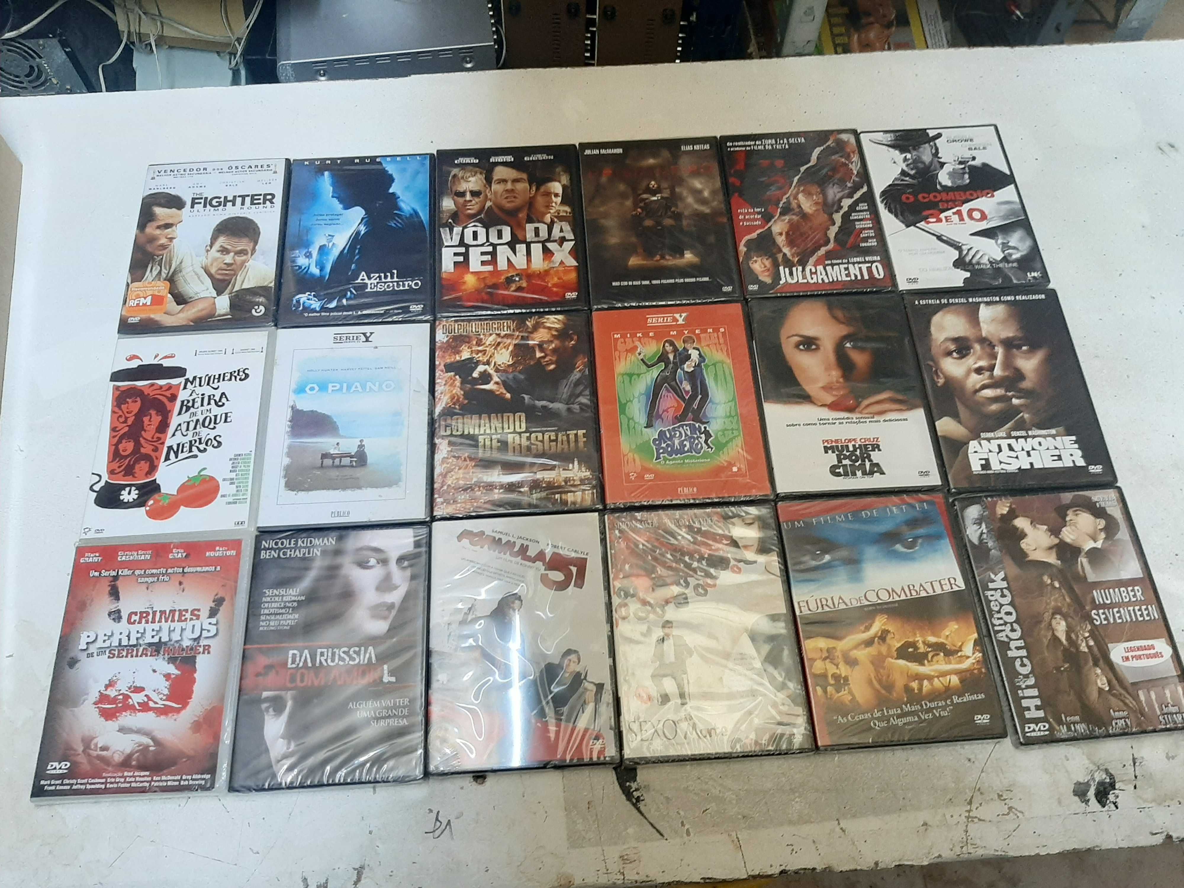 DVD 3- DVD's NOVOS 72 un Ver lista Abaixo) - PROMOÇÂO