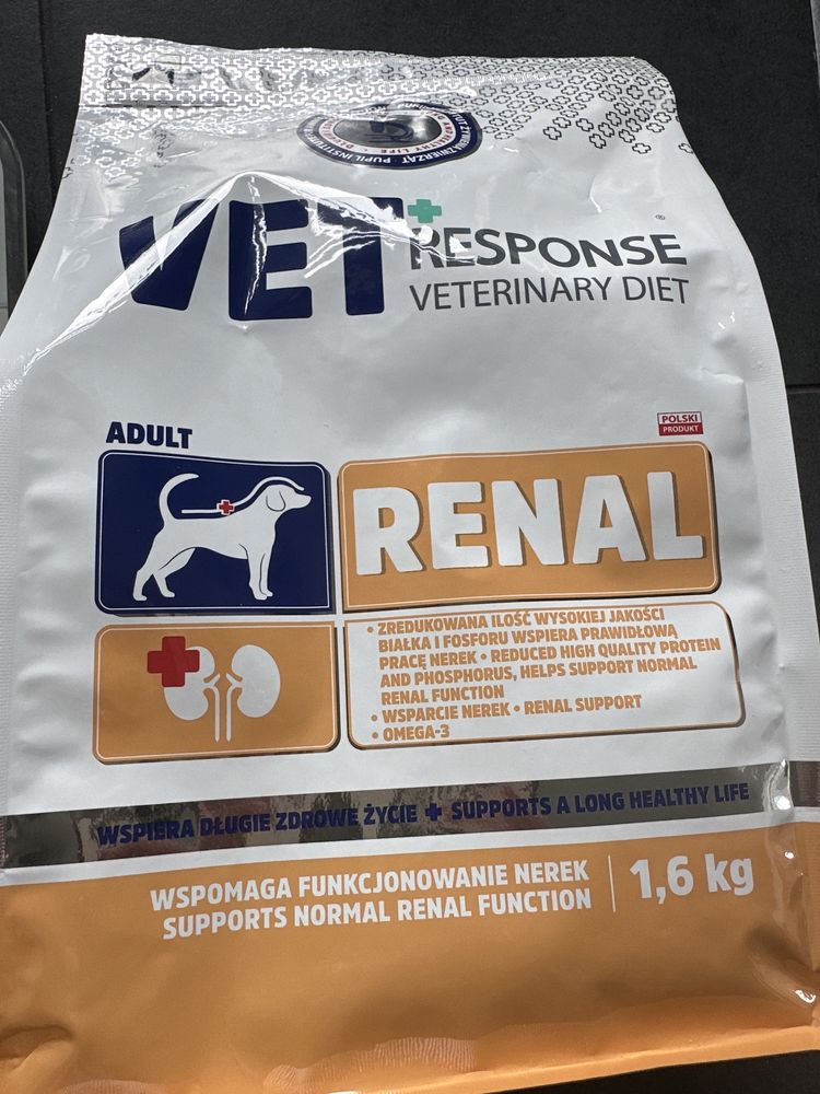 Karma nerkowa dla psa Vet Response Renal