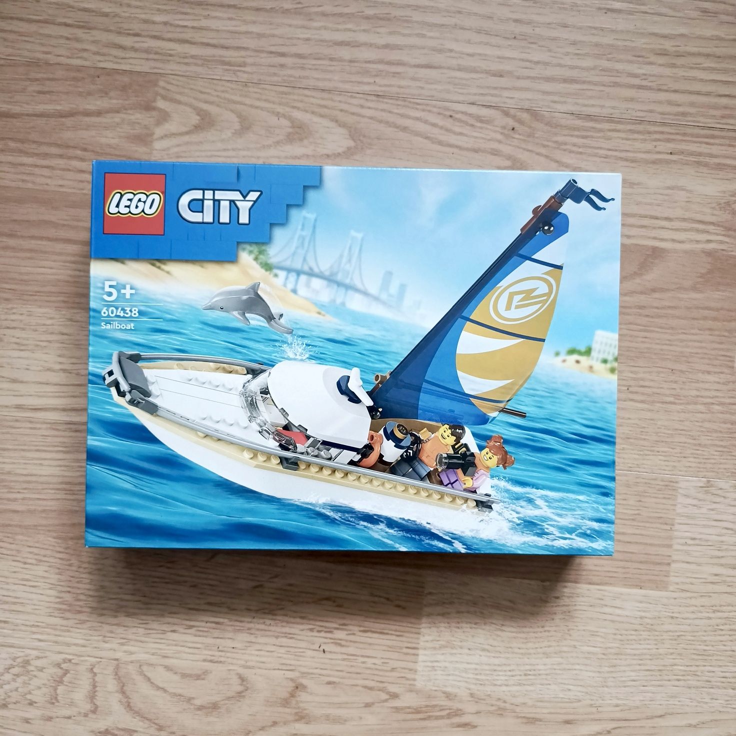 Nowy zestaw Lego 60438 Żaglówka