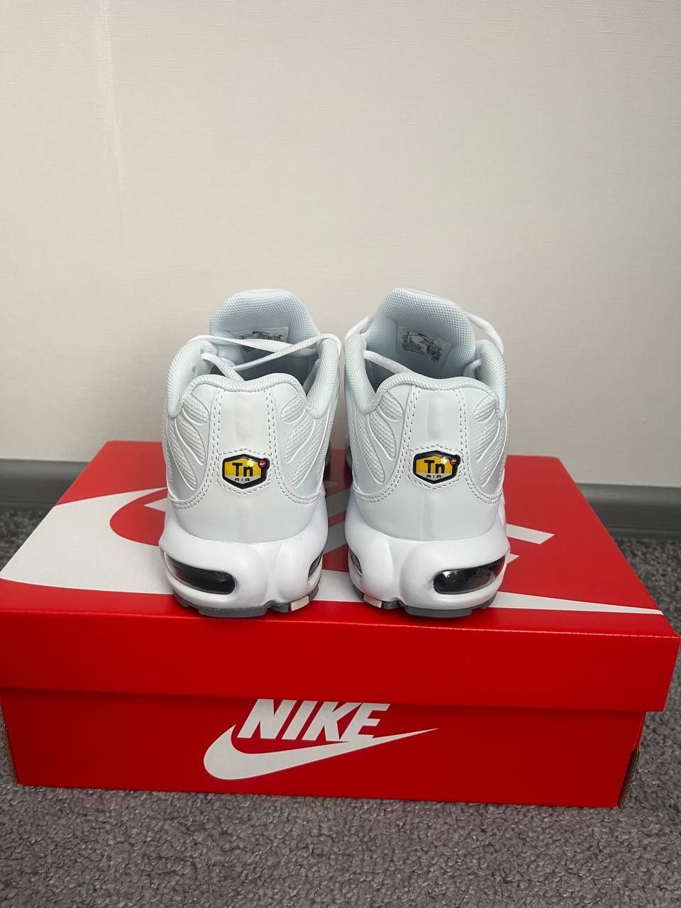 Кроссовки Nike Air Max Plus TN (Triple white)