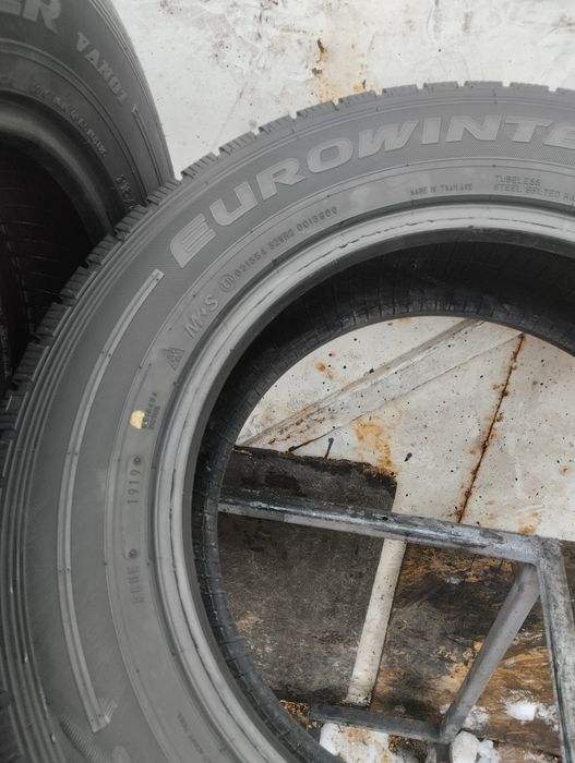 215/65/16c Falken зима комплект 7-8 мм