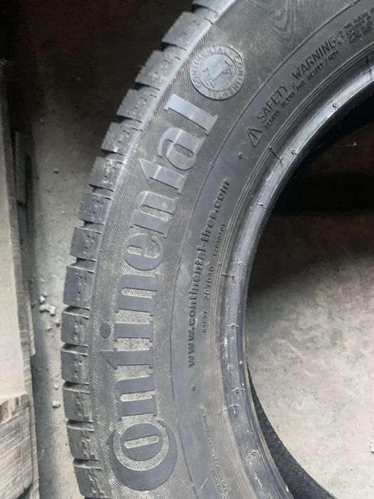 215.65.17 Continental 2шт зима БУ склад шины резина из Европы R17 65