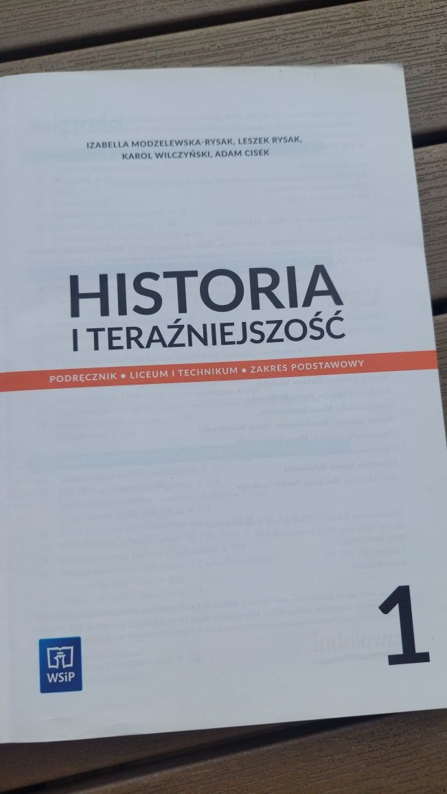 Podręcznik do historii kl.1 liceum/technikum