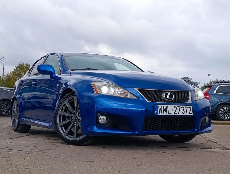 Lexus IS V8 5.0l 423KM *ISF*Automat* Niebieski pocisk* Jak nowy*