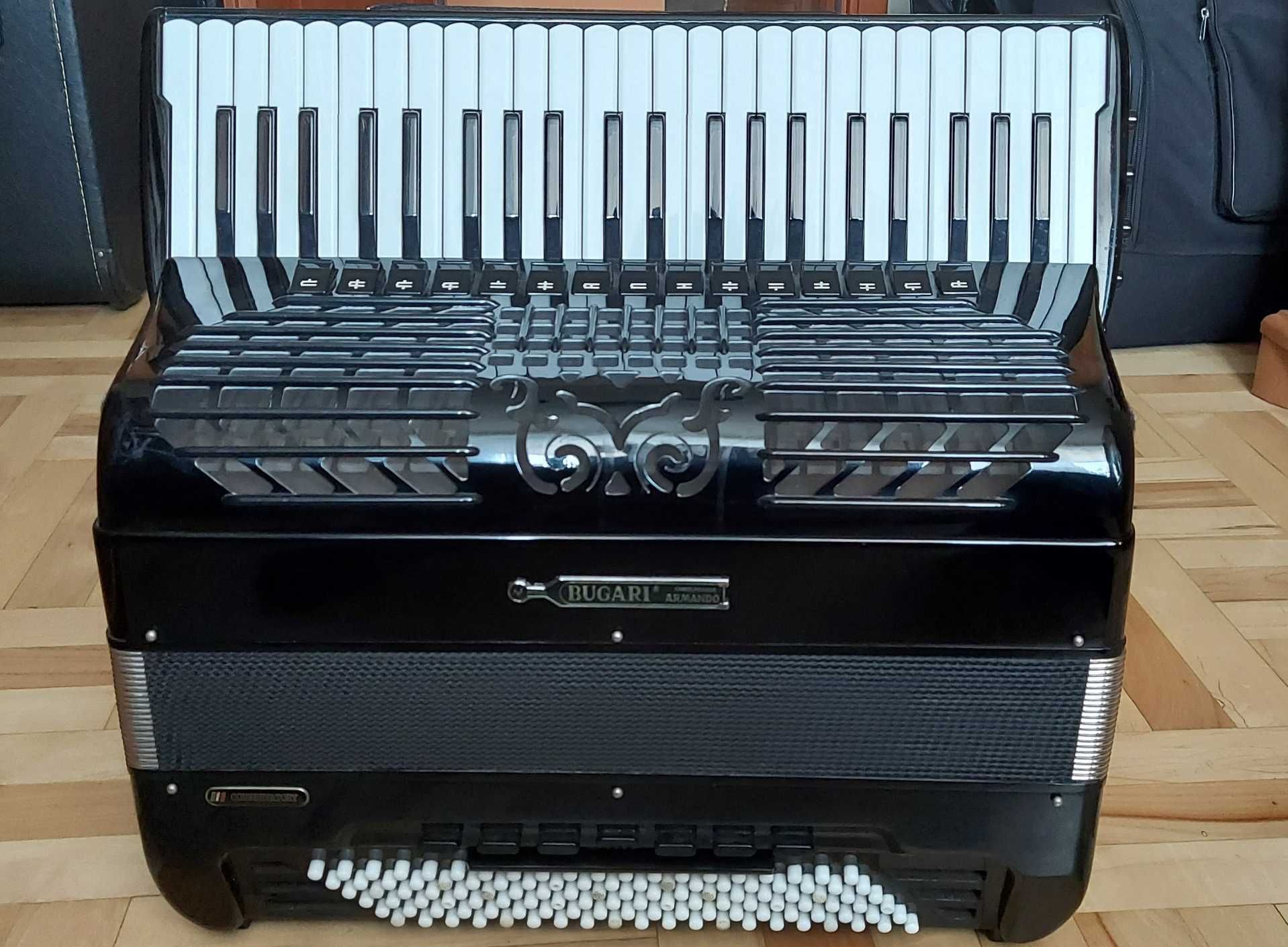 Akordeon Armando BUGARI model  Bayan Selecta piano z konwertorem