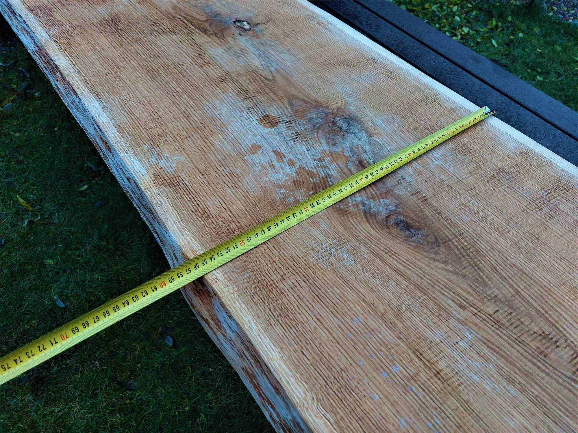 Duży 380cm Długi Blat Barowy Lada z Monolitu Stół live edge