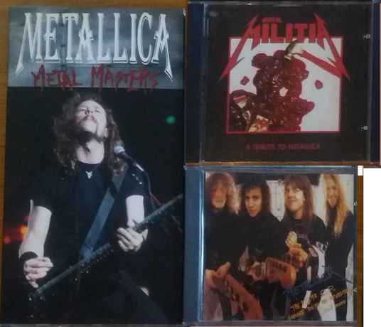 Metallica moonspell nirvana et al cds raros