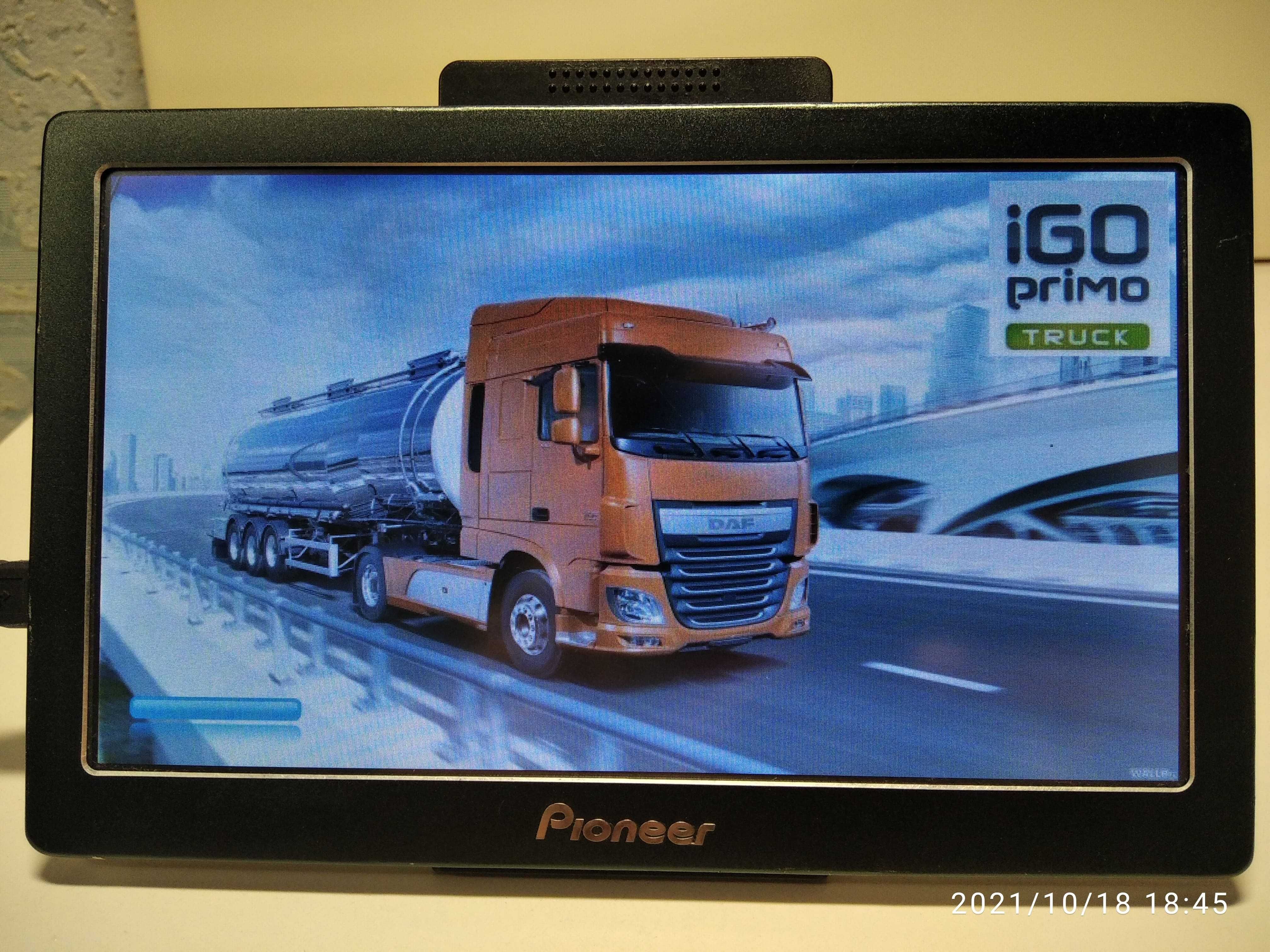 TIR Грузовий GPS навігатор Pioneer 7 дюйм. Європа, Азія, Україна 2025р