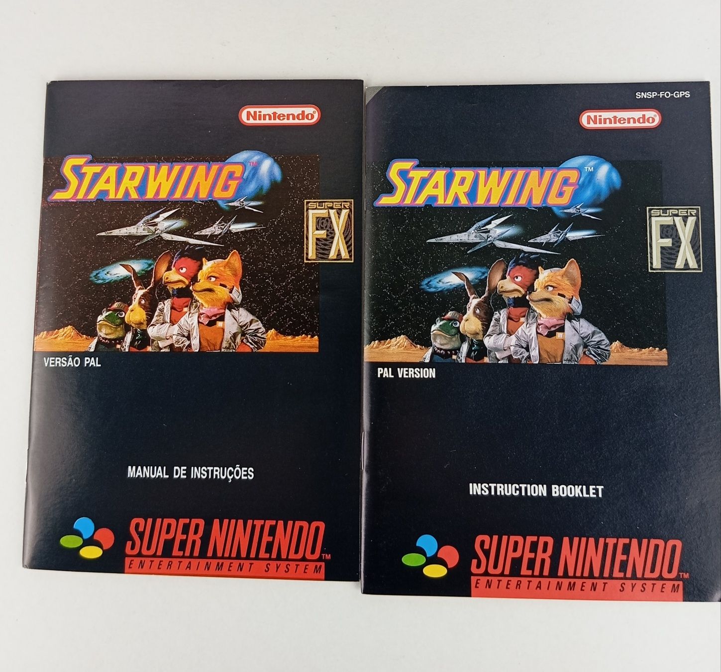 Starwing super nintendo versão PAL