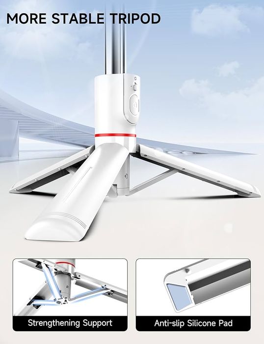 Штатив та селфі-палиця з 2 лампами Z17