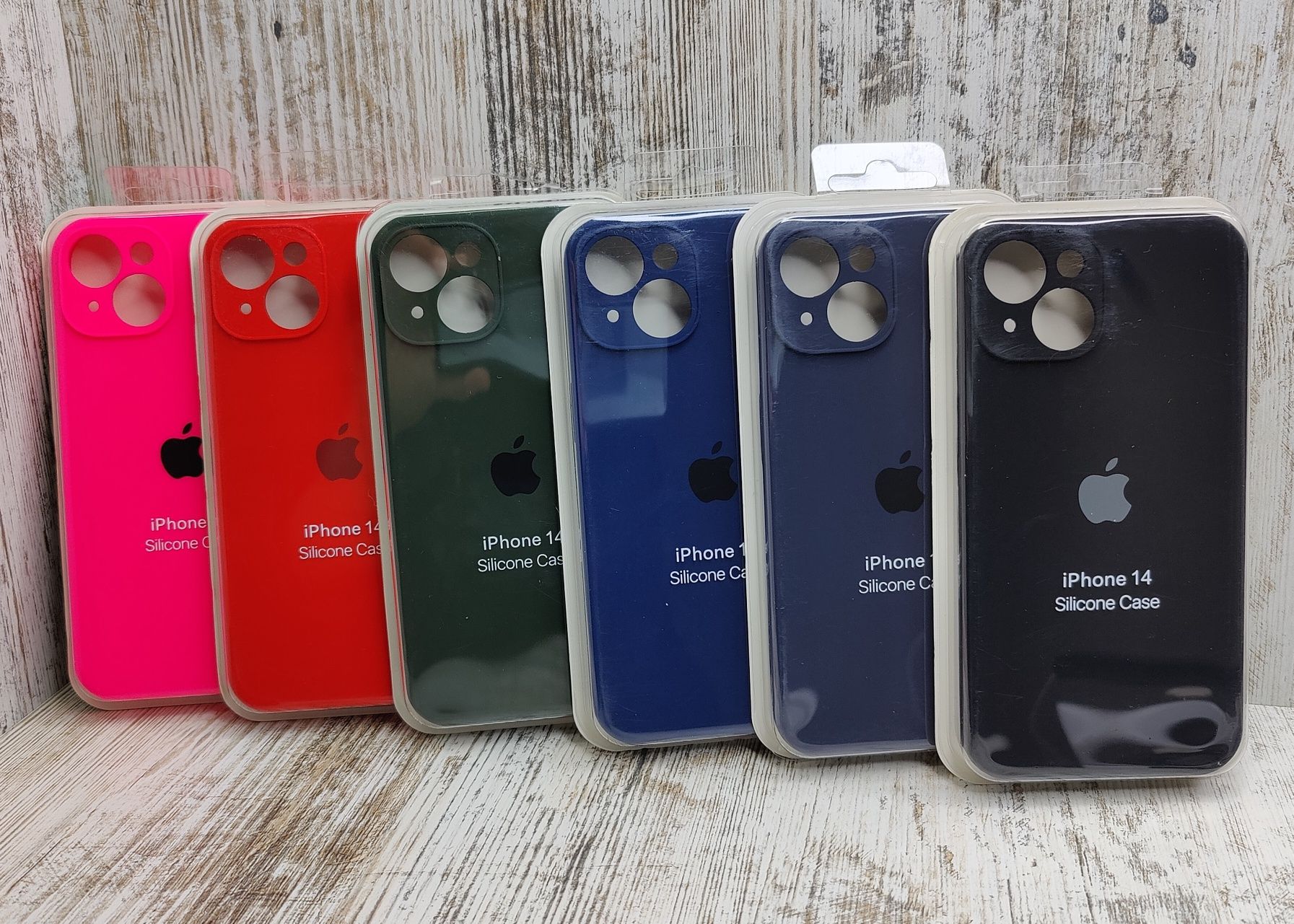 Чехол Silicone Case Full Camera на iPhone 14