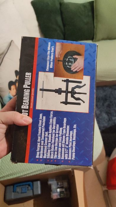 Saca rolamentos novo na caixa